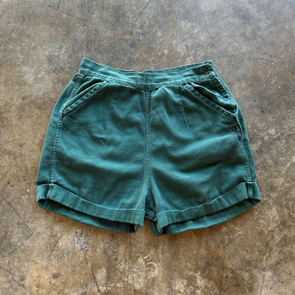 Vintage 50s cotton high waist pinup hot shorts